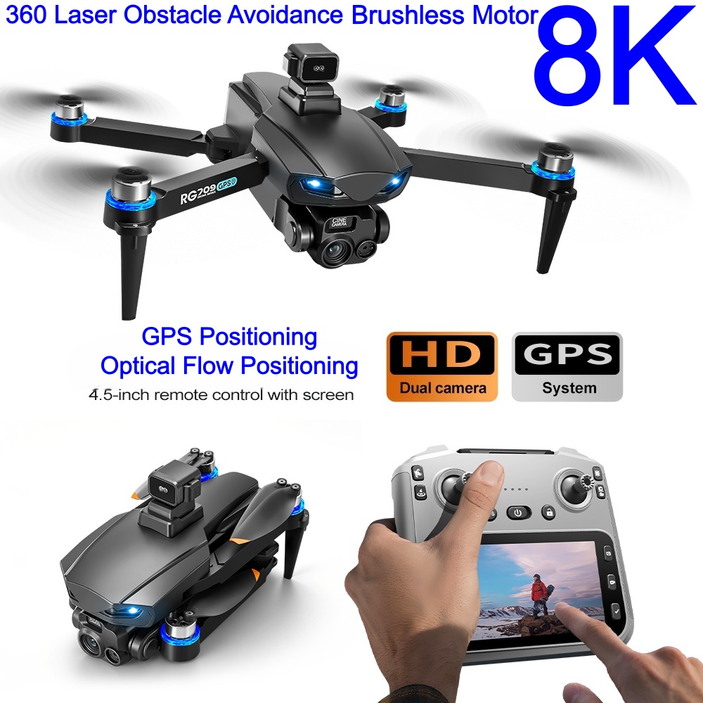 Drone Controller Screen - NEW 8K Drone With HD Camera
