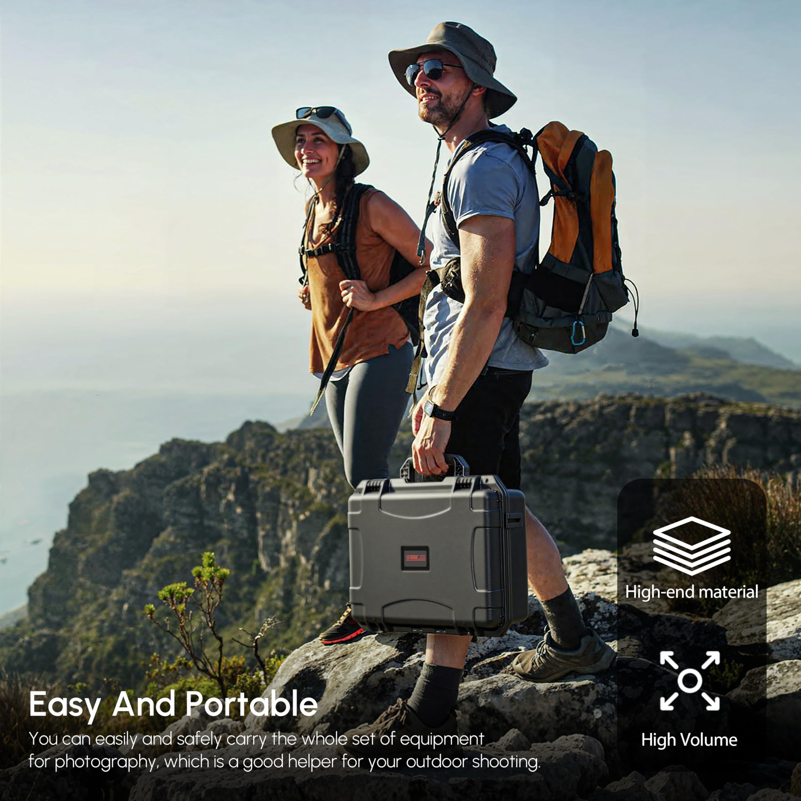 Waterproof Hard Case for DJI A - đánh giá và giá Drone Controller Hood