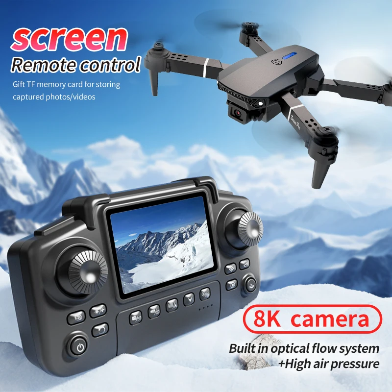Professional E88 PRO Drone wit - đánh giá và giá Drone Controller Screen
