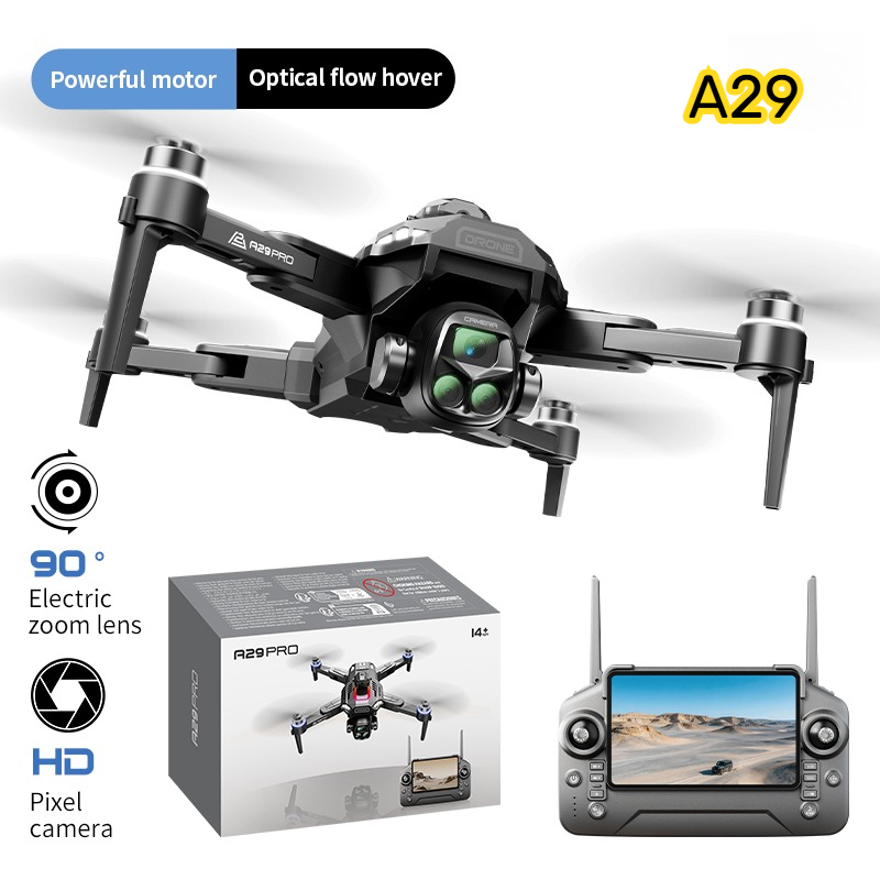 RC FPV Quadcopter A29 Mecha St - đánh giá và giá Drone Controller Screen