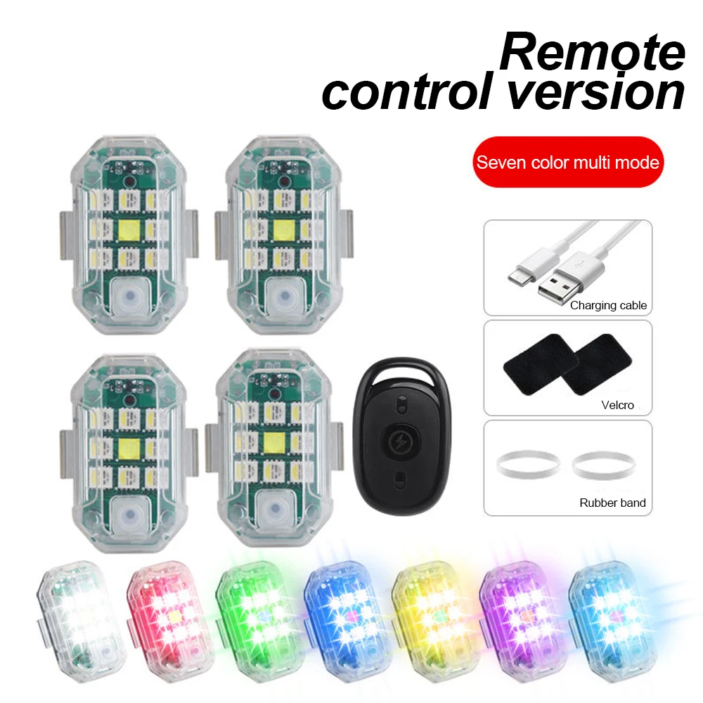 Wireless Remote Control LED Ai - đánh giá và giá Drone Strobe Light