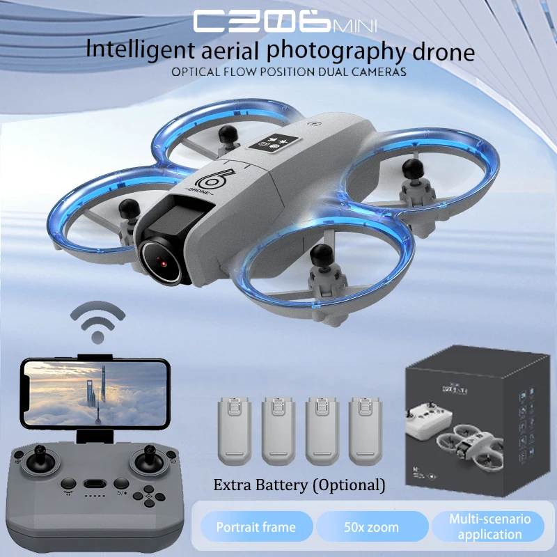 CZ06 Mini RC Quadcopter Drone  - đánh giá và giá Drone Controller Screen