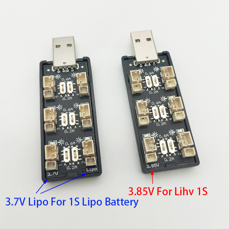 6CH USB 1S LiPo/LiHv 3.7V/4.2V - đánh giá và giá Drone Power Bank