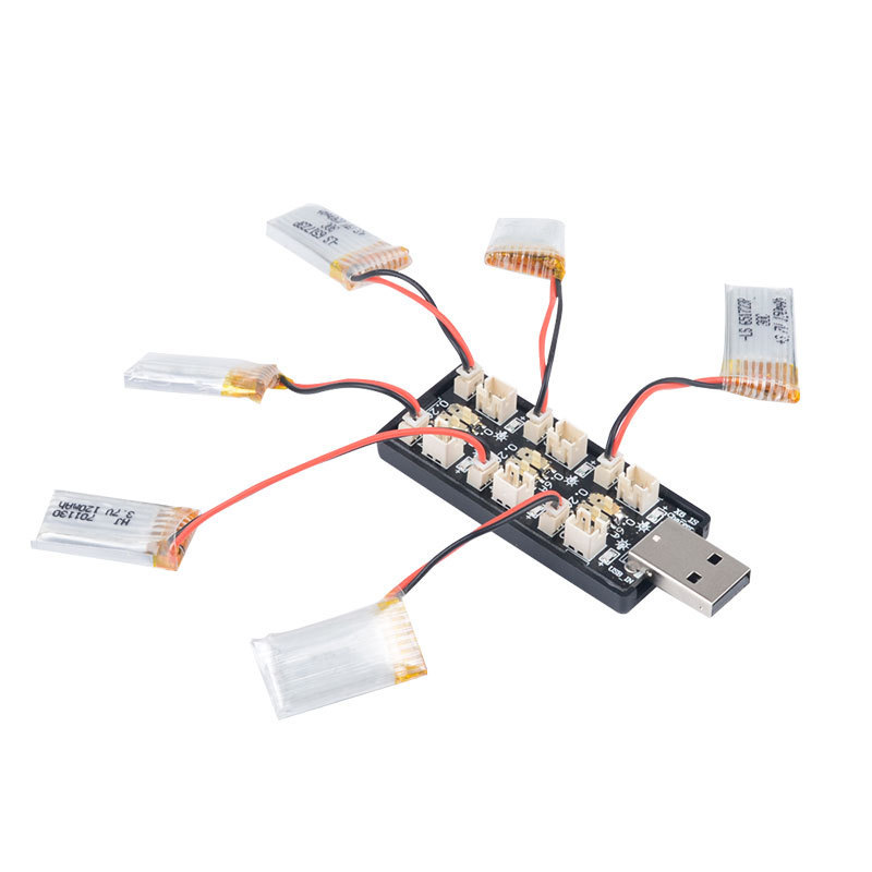 6CH USB 1S LiPo/LiHv 3.7V/4.2V - đánh giá và giá Drone Power Bank