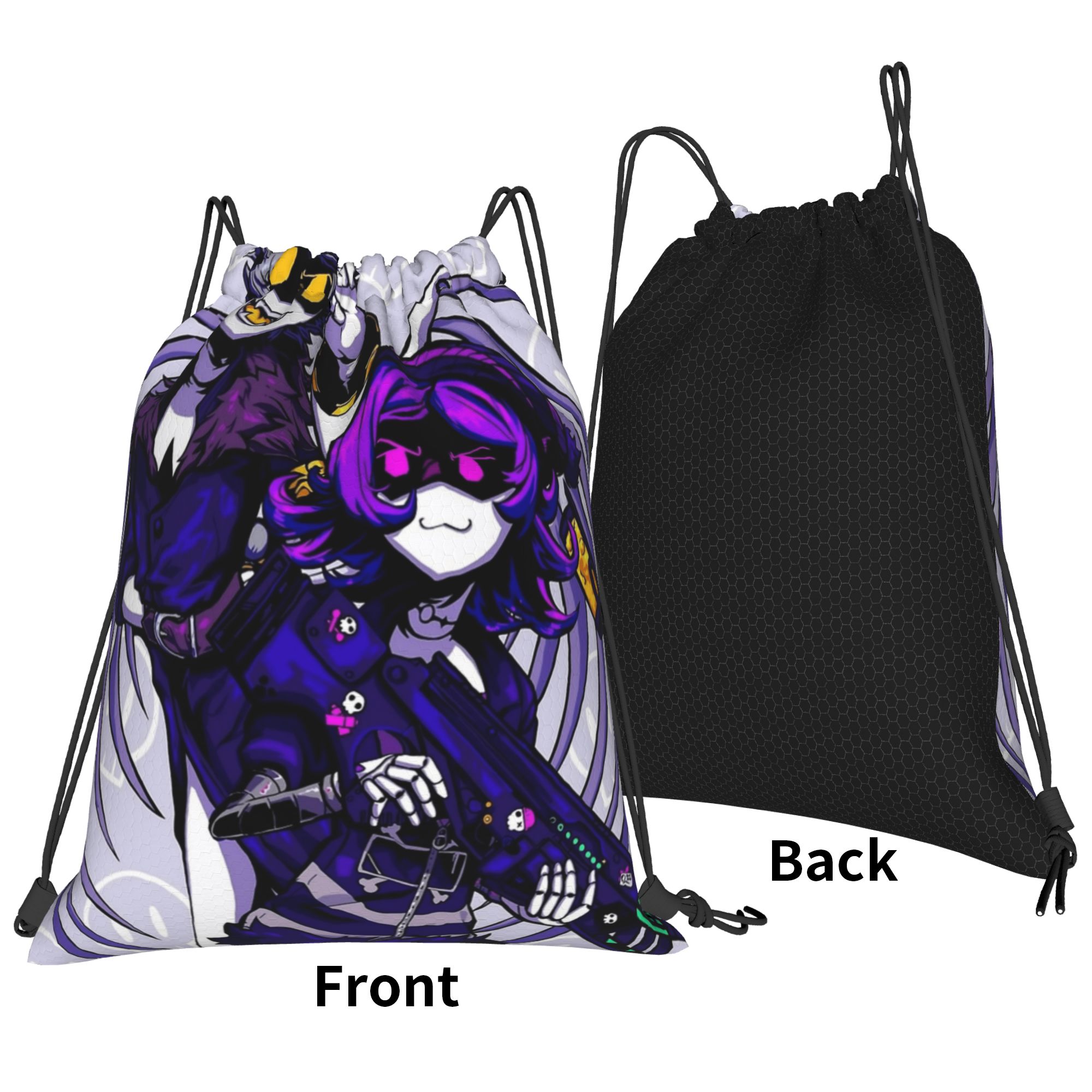 Murder Drones Anime Drawstring - đánh giá và giá Drone Backpack