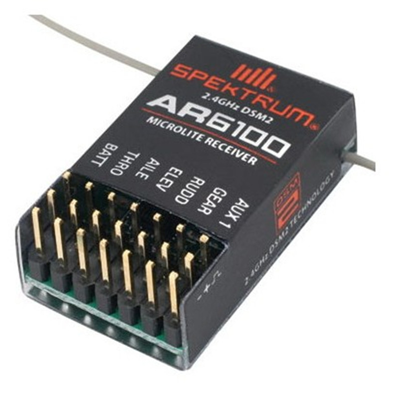 AR6100 DSM2 RC Đầu Thu 2.4GHz  - đánh giá và giá Drone Battery Adapter